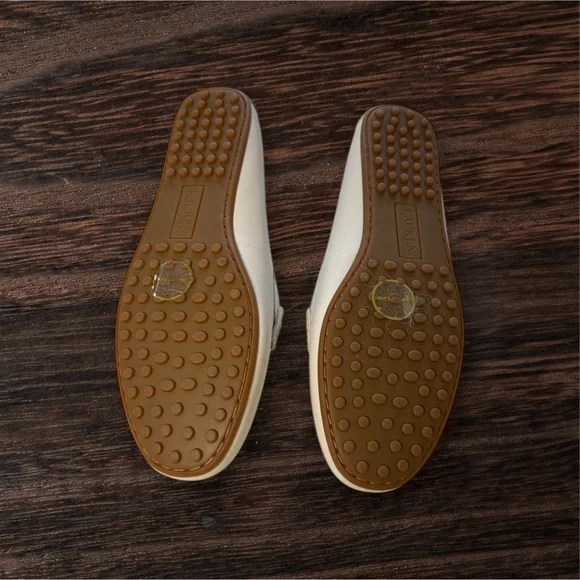 Lauren Ralph Lauren Elegant Cream Loafers - Picture 3 of 3
